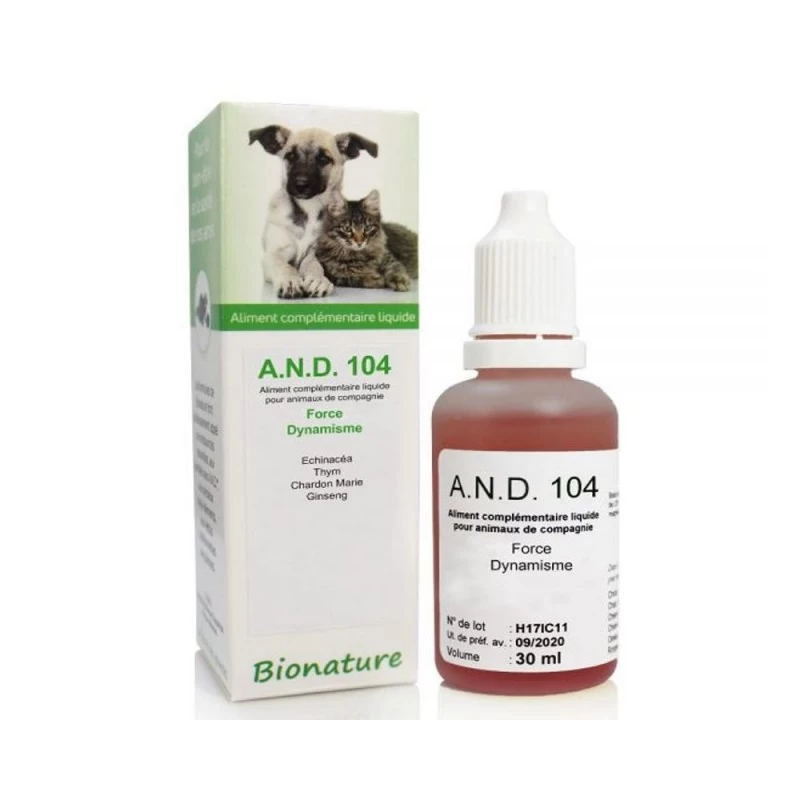 AND 104 Force Tonifiante – Extraits De Plantes Dynamisés Bionature (30 Ml) 3 AND 104 Force Tonifiante – Extraits De Plantes Dynamisés Bionature (30 Ml)