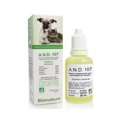 AND 107 Equilibre Transit Intestinal – Extraits De Plantes Dynamisés Bionature (30 Ml)