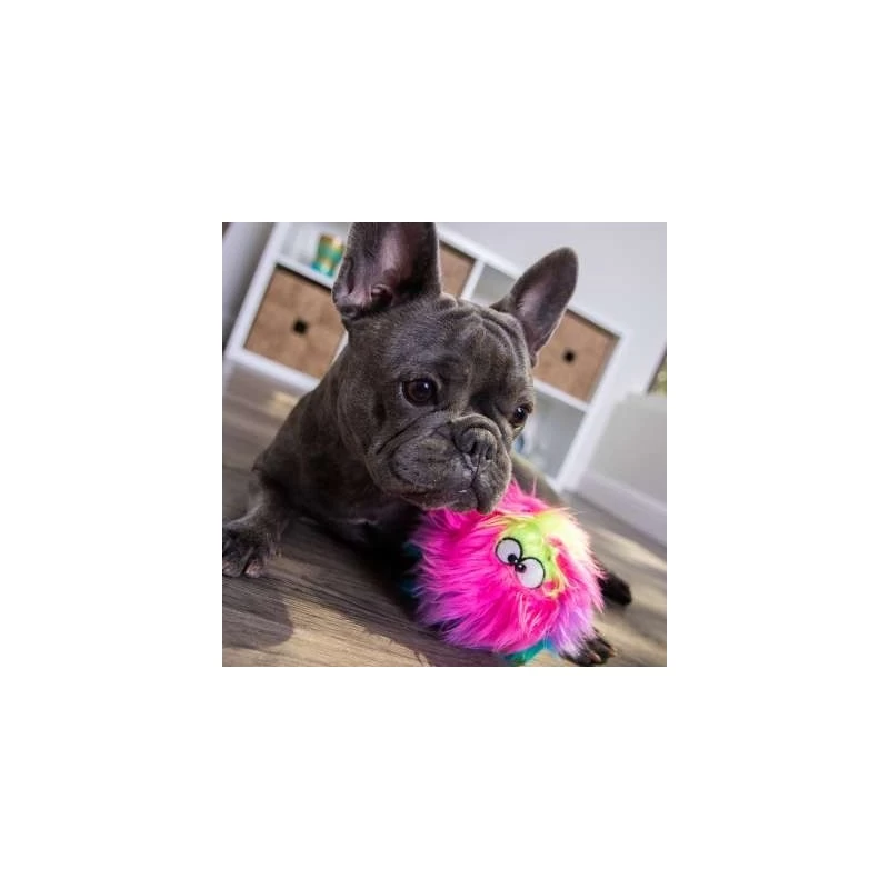 Balle Peluche Arc-en-Ciel (goDog Furballz Rainbow) 7 Balle Peluche Arc-en-Ciel (goDog Furballz Rainbow) – Image 5
