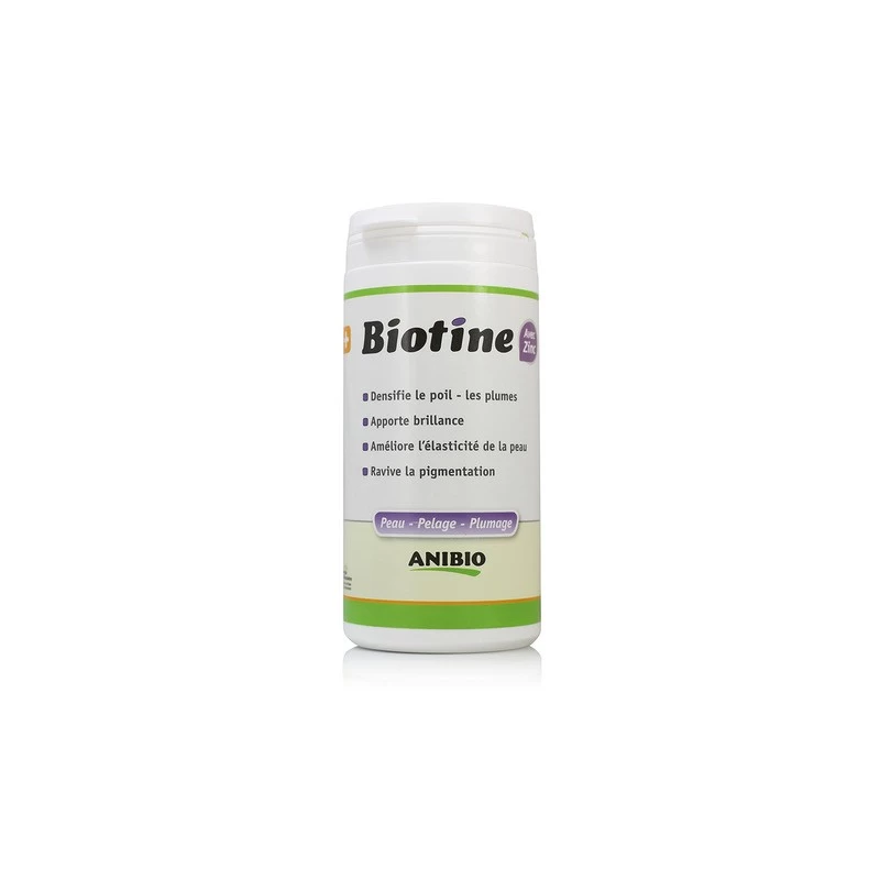 Biotine Avec Zinc - Beauté De La Peau Et Du Poil - 140 Et 260 Gr 4 Biotine Avec Zinc - Beauté De La Peau Et Du Poil - 140 Et 260 Gr – Image 2
