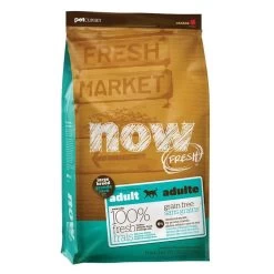 Now Fresh Chiens Grandes Races – Sans Céréales – Dinde, Saumon Et Canard (11,3 Kilos)