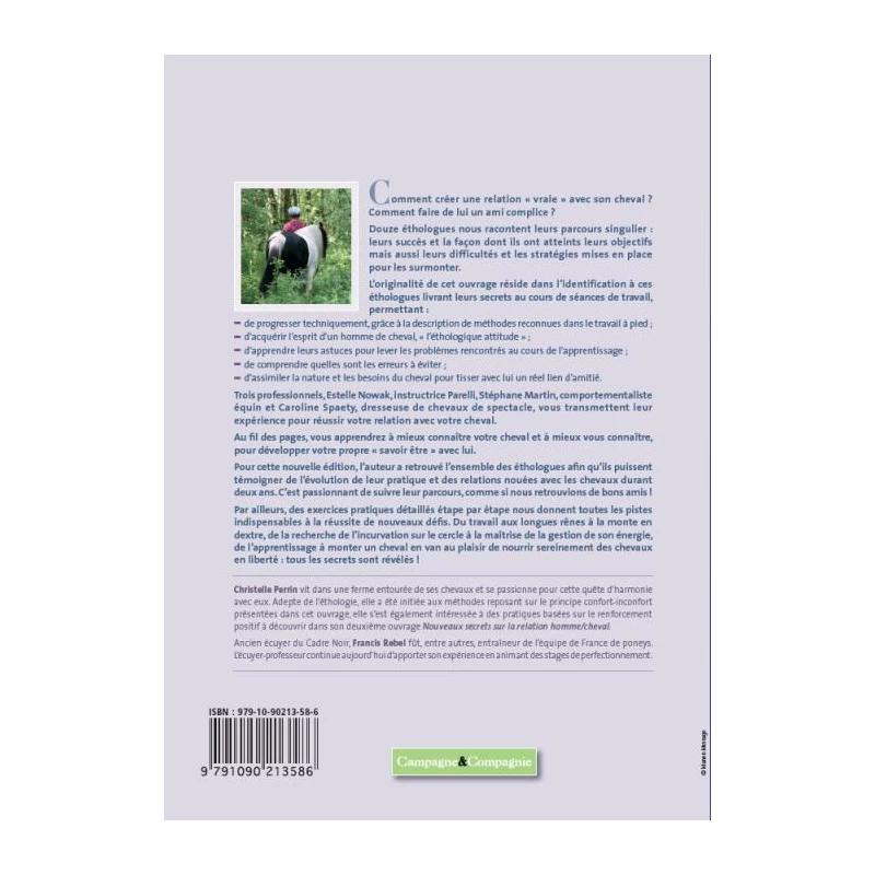 Dans Le Secret De La Relation Homme/cheval (Christelle Perrin) Nouvelle édition 4 Dans Le Secret De La Relation Homme/cheval (Christelle Perrin) Nouvelle édition – Image 2