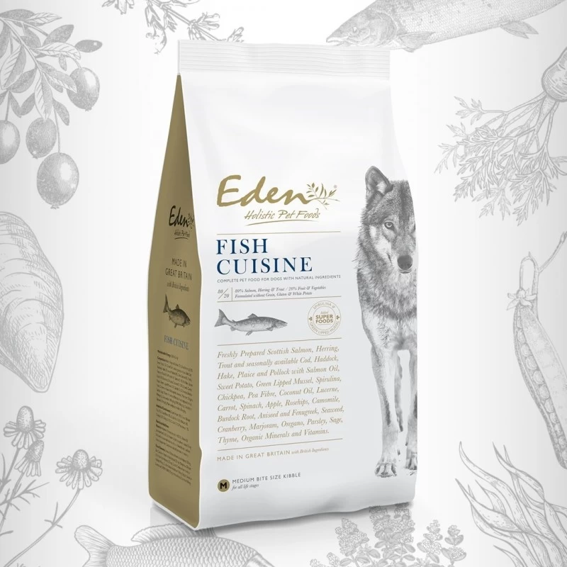Eden 80/20 “Fish Cuisine” Petites Croquettes Tous Stades De Vie – 2 Kilos Et 6 Kilos 3 Eden 80/20 “Fish Cuisine” Petites Croquettes Tous Stades De Vie – 2 Kilos Et 6 Kilos