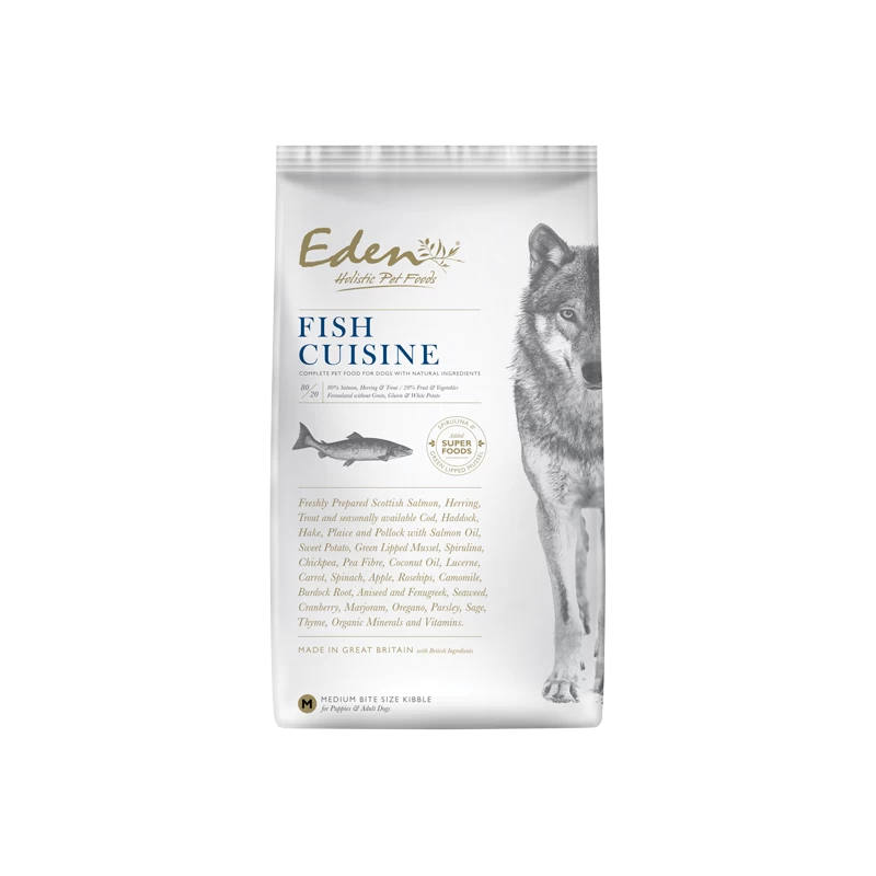 Eden 80/20 “Fish Cuisine” Croquettes Chiots, Chiens Adultes Et Seniors – 2 Et 12 Kilos 4 Eden 80/20 “Fish Cuisine” Croquettes Chiots, Chiens Adultes Et Seniors – 2 Et 12 Kilos – Image 2