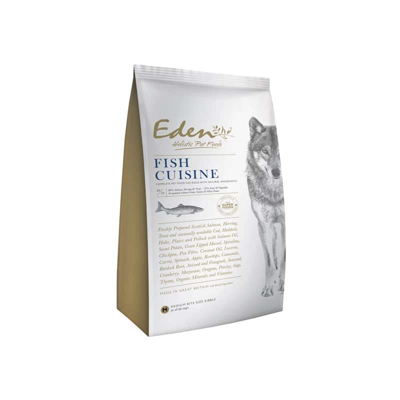 Eden 80/20 “Fish Cuisine” Croquettes Chiots, Chiens Adultes Et Seniors – 2 Et 12 Kilos 3 Eden 80/20 “Fish Cuisine” Croquettes Chiots, Chiens Adultes Et Seniors – 2 Et 12 Kilos