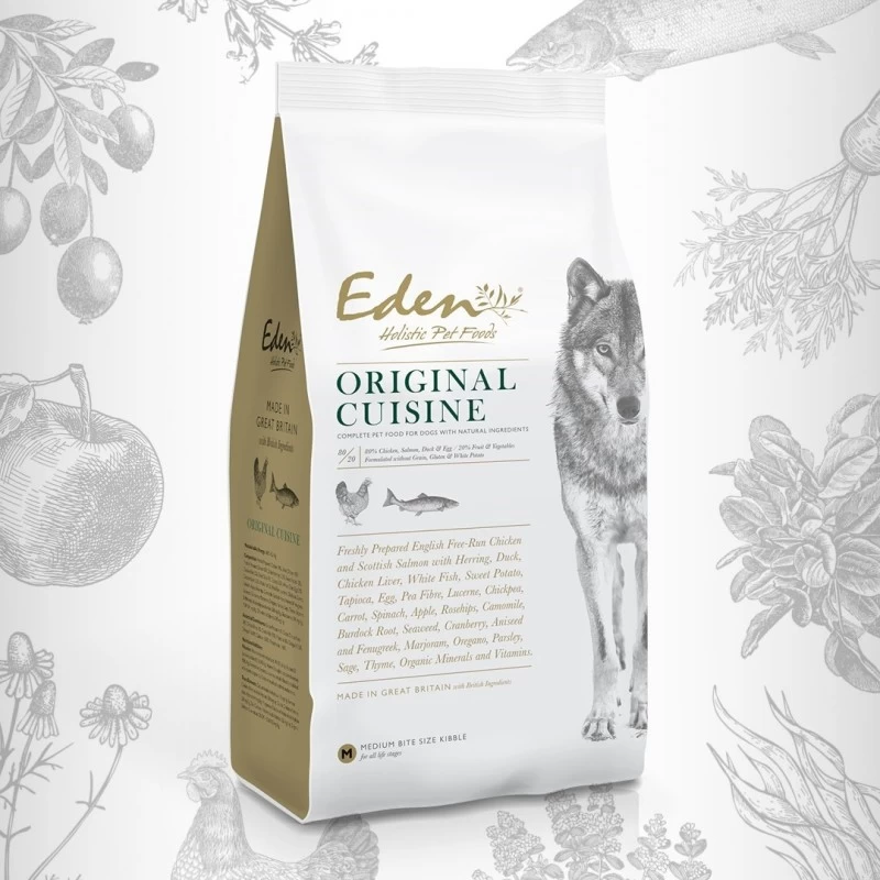Eden 80/20 “Original Cuisine” Petites Croquettes Tous Stades De Vie – 2 Et 6 Kilos 3 Eden 80/20 “Original Cuisine” Petites Croquettes Tous Stades De Vie – 2 Et 6 Kilos