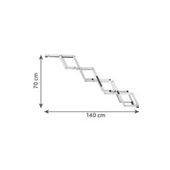 Escalier/Rampe 4 Marches Pliantes Et Anti-dérapantes (4-Step Folding Pet Stair) 21 Escalier/Rampe 4 Marches Pliantes Et Anti-dérapantes (4-Step Folding Pet Stair) -Repas Magsin escalierrampe 4 marches pliantes et anti derapantes 4 step folding pet stair 4