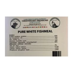 Repas Magsin -Repas Magsin farine de poisson greenheart pure white fish meal 1 kilo 1