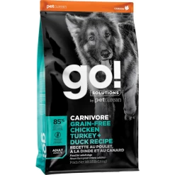 Go! Solutions Poulet, Dinde, Canard Et Truite – Sans Céréales (1,6 Et 10 Kilos)
