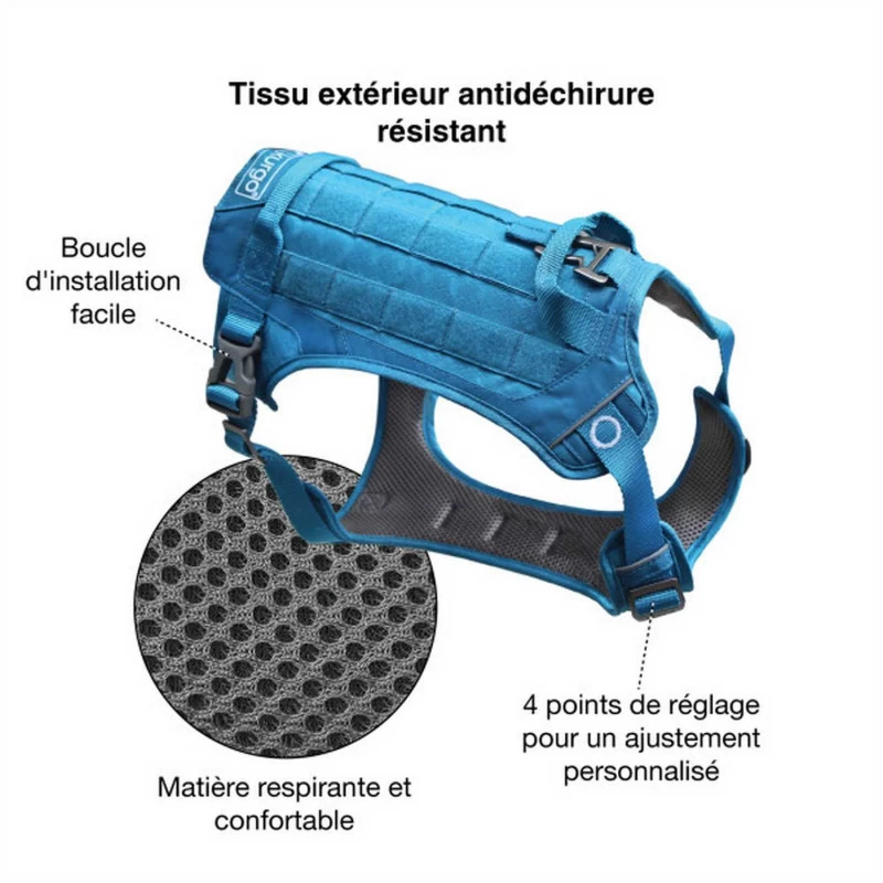 Harnais Kurgo RSG County (3 Tailles) 4 Harnais Kurgo RSG County (3 Tailles) – Image 2