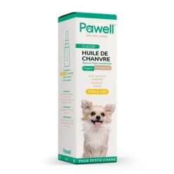 Promo -15% Huile De Chanvre (CBD) 100 % Naturelle à Spectre Complet Pour Petits Chiens - 10 Et 50 Ml