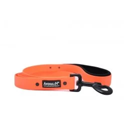 Laisse Animalin® Fluo 150 Cm – 2 Larg./2 Couleurs – Mousq. Noir