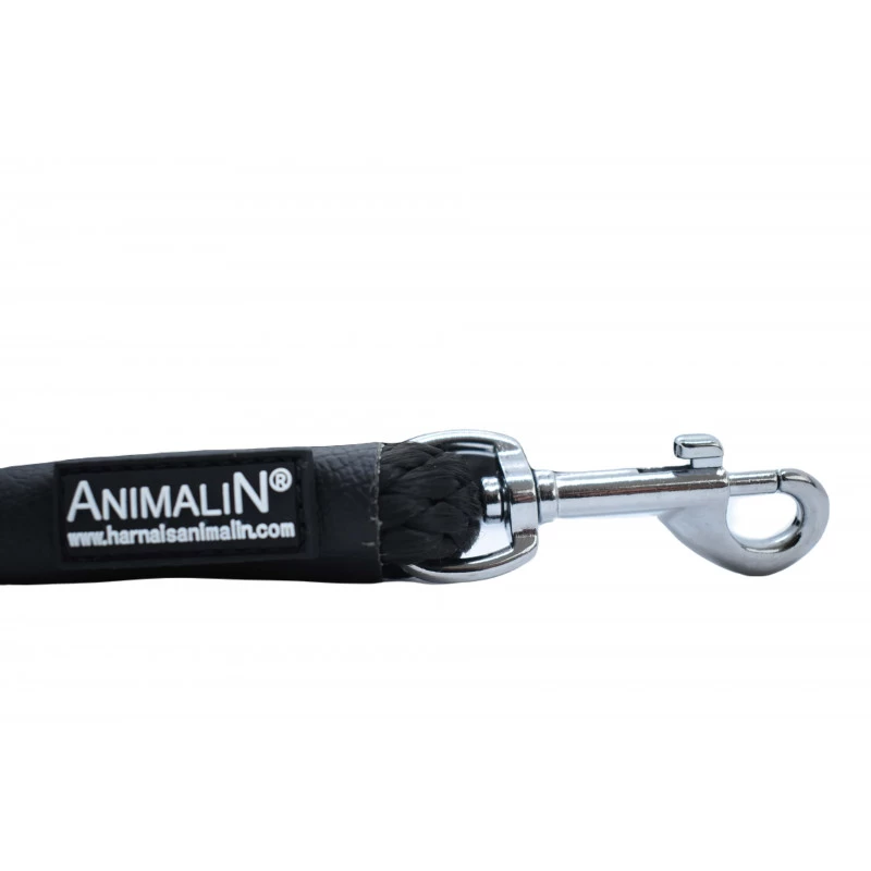 Laisse Corde Animalin® Noire 1,2 M – 3 Diam. – Mousqueton Noir Ou Inox 4 Laisse Corde Animalin® Noire 1,2 M – 3 Diam. – Mousqueton Noir Ou Inox – Image 2