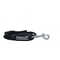 Laisse Corde Animalin® Noire 1,2 M – 3 Diam. – Mousqueton Noir Ou Inox