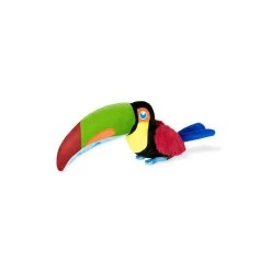 Peluche Toucan - Fait Main - Sifflet Intégré