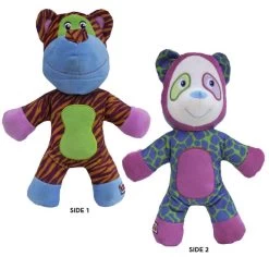 Peluches Bifaces Multicolores (Kong Switcheroos 2 Modèles)
