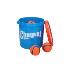 Seau Chuckit! Avec 8 Extraballes – Diam. 6 Cm (Chuckit! Ultra Ball Bucket 8-Pack)