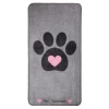 Tapis De Protection Motif Cœur (Big Paws Pink Heart) 1 Tapis De Protection Motif Cœur (Big Paws Pink Heart) -Repas Magsin tapis de protection motif coeur big paws pink heart