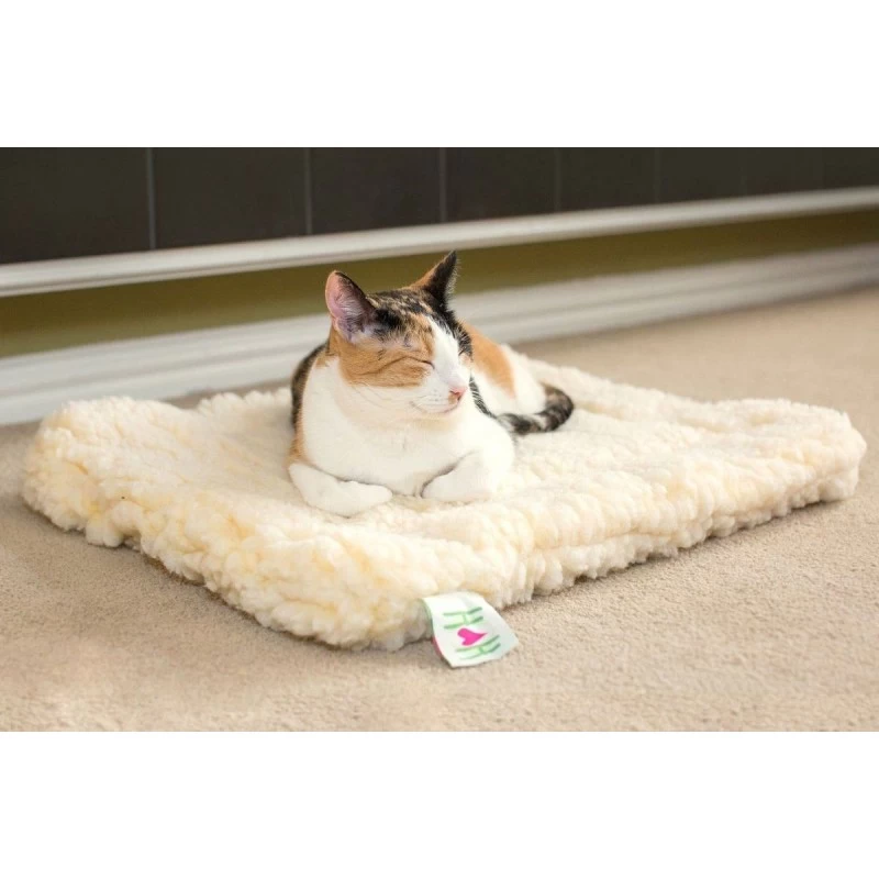 Tapis En Fourrure Synthétique Hypoallergénique – Ivoire - 5 Tailles (HuggleFleece Mat) 5 Tapis En Fourrure Synthétique Hypoallergénique – Ivoire - 5 Tailles (HuggleFleece Mat) – Image 3