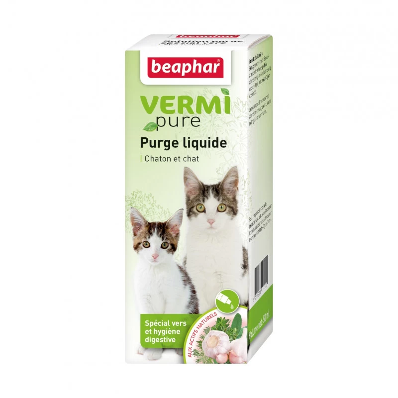 VERMIpure – Solution Liquide Chats Et Chatons - 50 Ml 3 VERMIpure – Solution Liquide Chats Et Chatons - 50 Ml